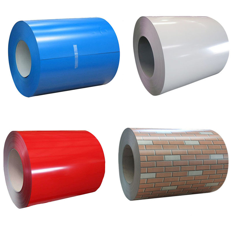 Toutes les couleurs RAL prépeintes en acier galvanisé 0,2 - 2,0 mm d'épaisseur