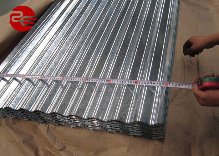 Feuille ondulée pré peinte pour la décoration, feuilles enduites de toiture de tuile de toiture de stabilité
