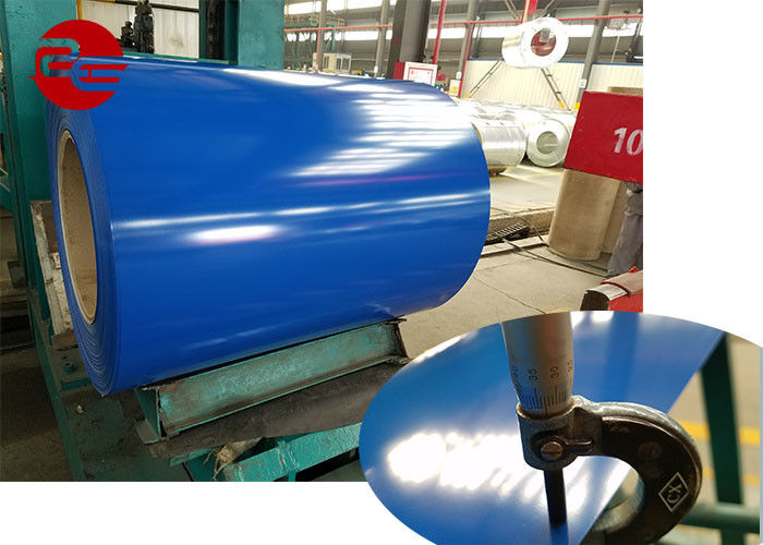 Épaisseur enduite enduite d'une première couche de peinture de la feuille 0.12-2.00mm de toiture de couleur de PPGI PPGL
